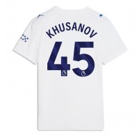 Manchester City Abdukodir Khusanov #45 Kolmaspaita Naiset 2026-27 Lyhythihainen